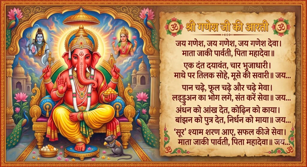 bhagwan ganesh ji ki aarti