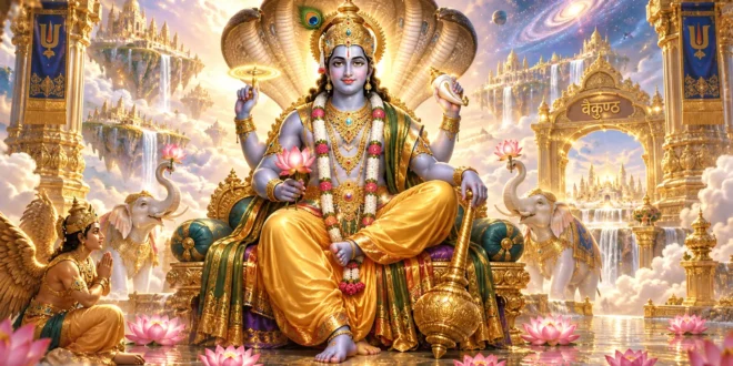 ord Vishnu Aarti Om Jai Jagdish Hare Featured Banner