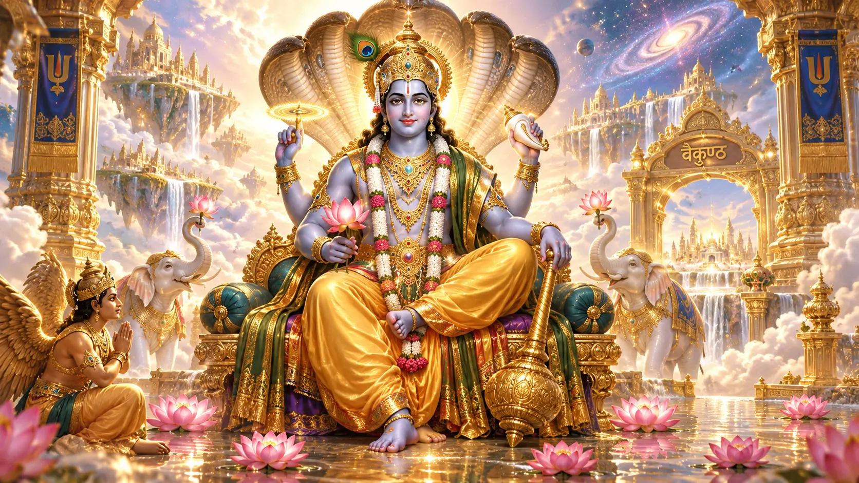 ord Vishnu Aarti Om Jai Jagdish Hare Featured Banner
