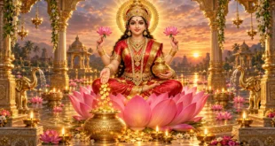 ॐ जय लक्ष्मी माता: धन, ऐश्वर्य और सौभाग्य प्रदाता भगवती महालक्ष्मी का पावन स्वरूप।