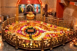 केवड़ेश्वर महादेव मंदिर के शिवलिंग की AI-enhanced फोटो