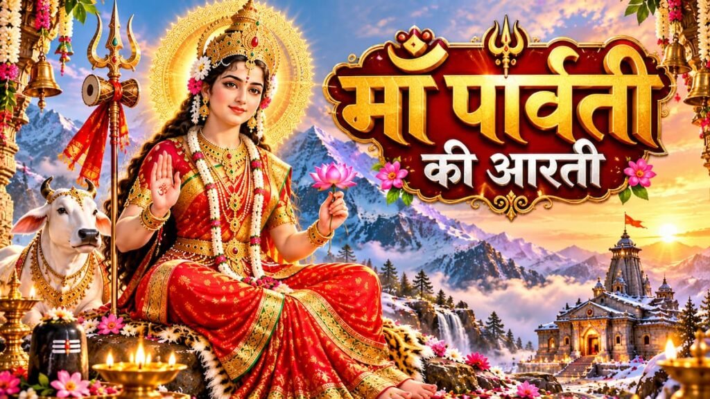 माँ पार्वती की आरती जय पार्वती माता का पावन स्वरूप और पूजा भाव